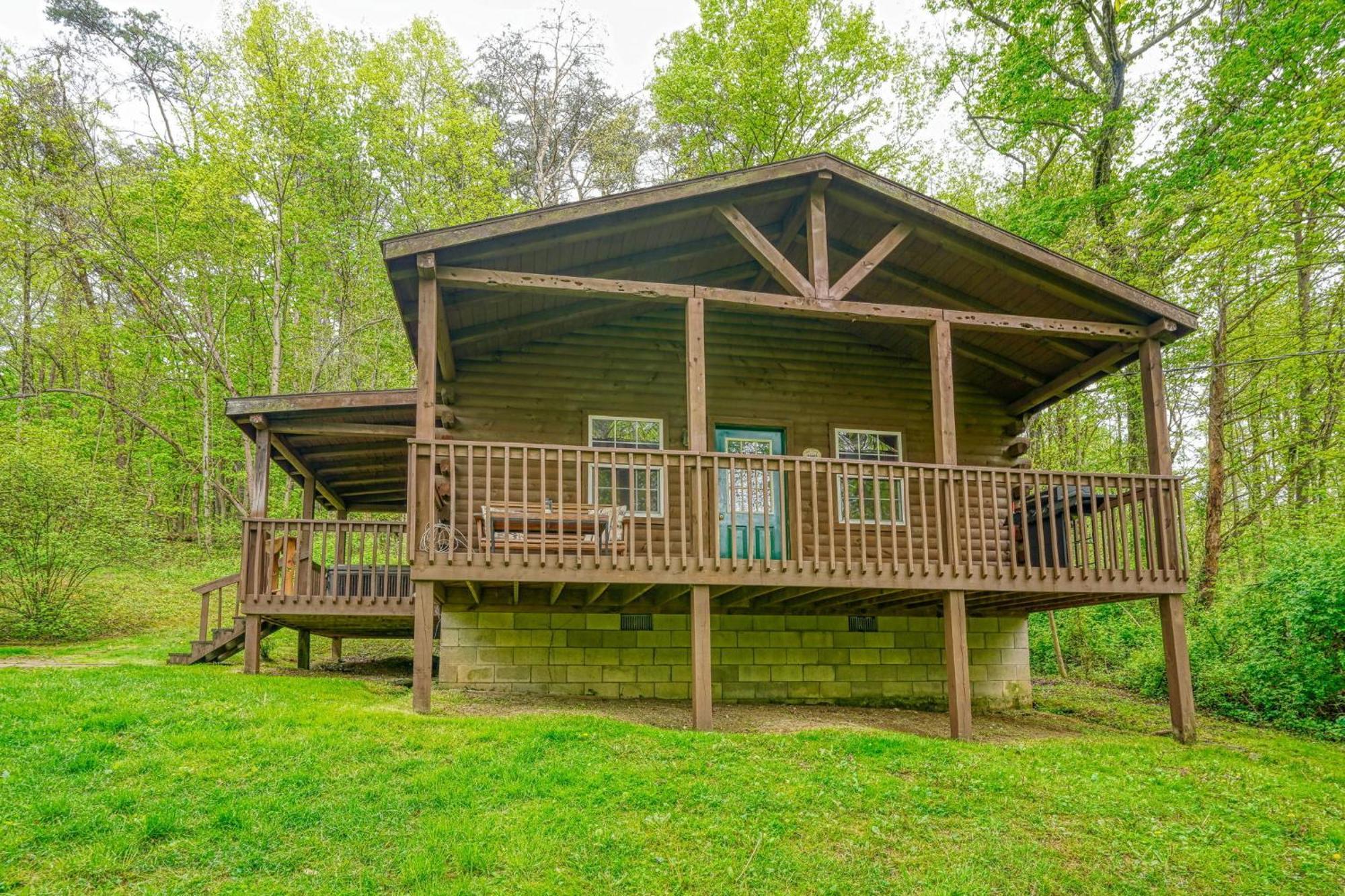 Blue Rose Cabins - Rosebud Cabin Logan Exterior foto